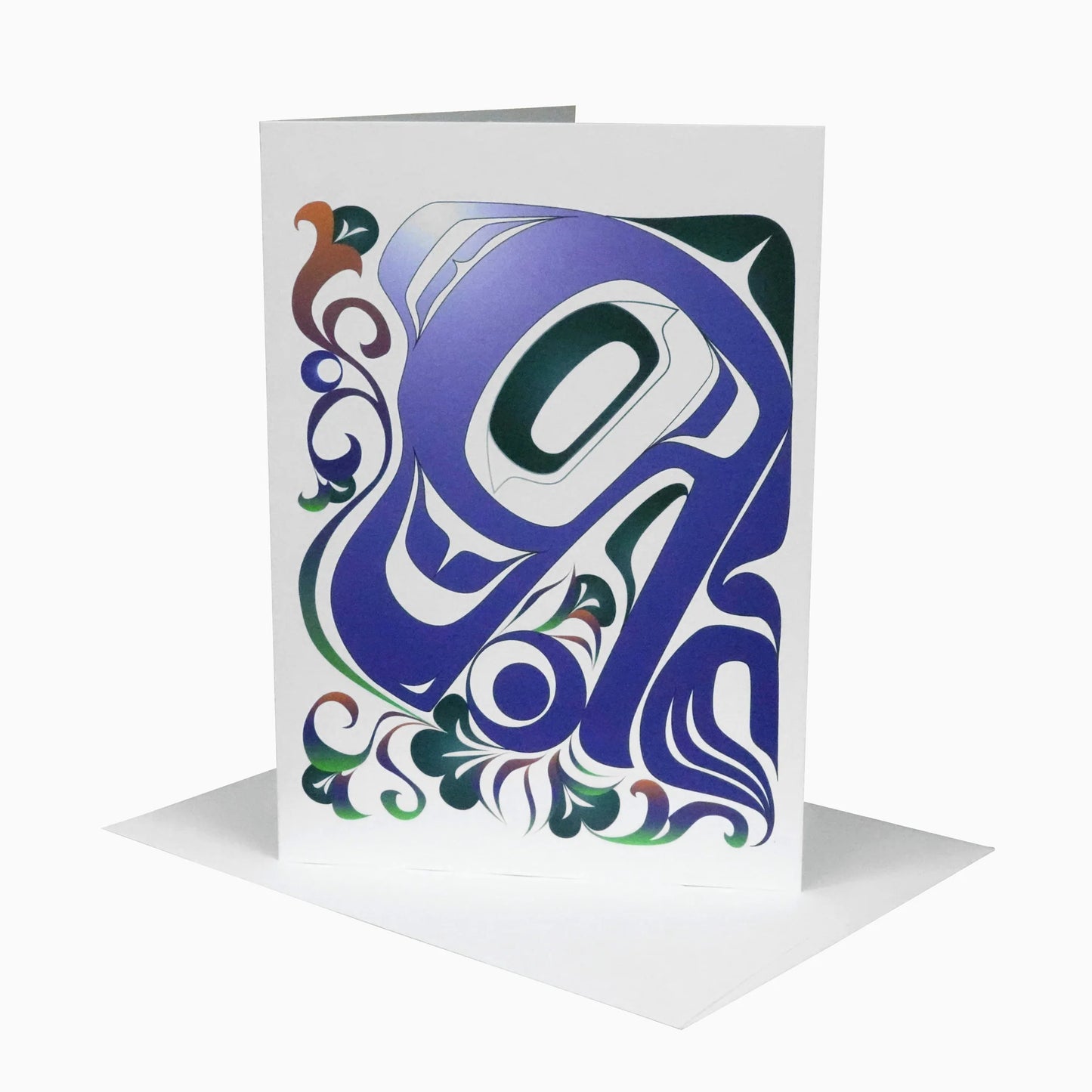 Notecard - Blueberry Raven