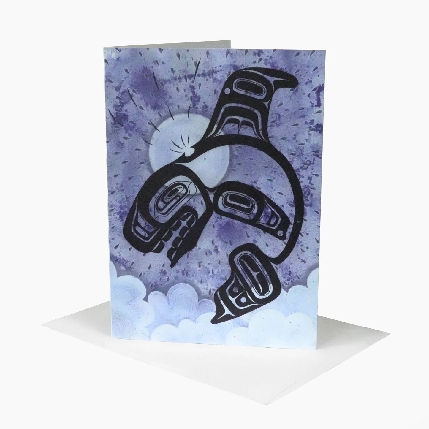 Notecard - Killer Whale in the Sky