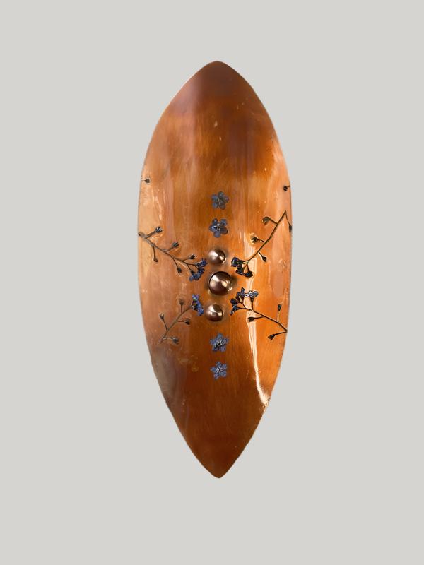 CopperWorks - Mini Forget-Me-Not Copper Shield