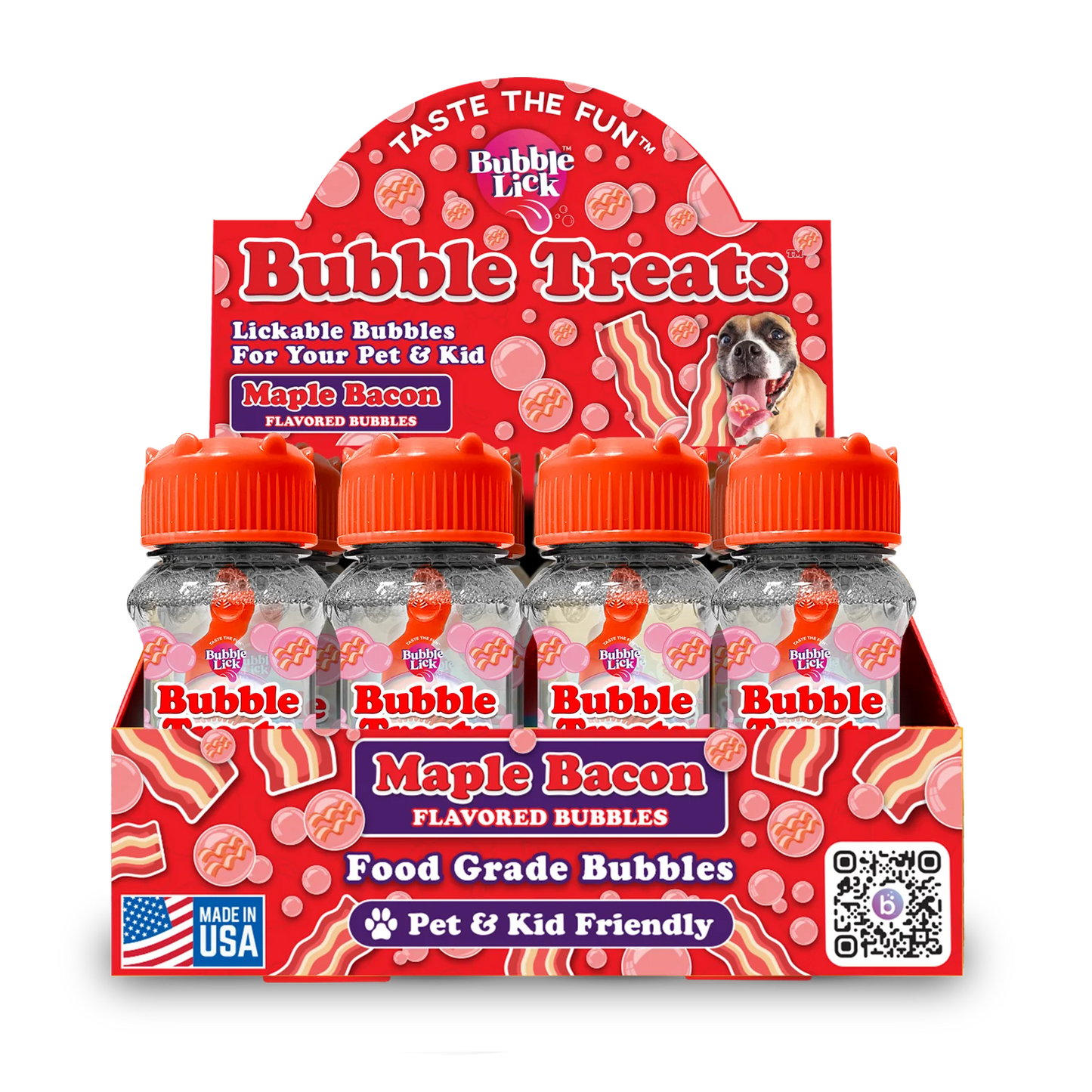 BubbleLick - Edible Bubbles Bacon Flavor