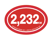 Anchorage Museum Exhibition Alcan Highway Stickers