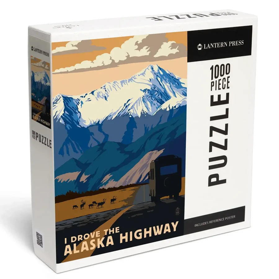 1000 Piece Alaska Highway Jigsaw Puzzle