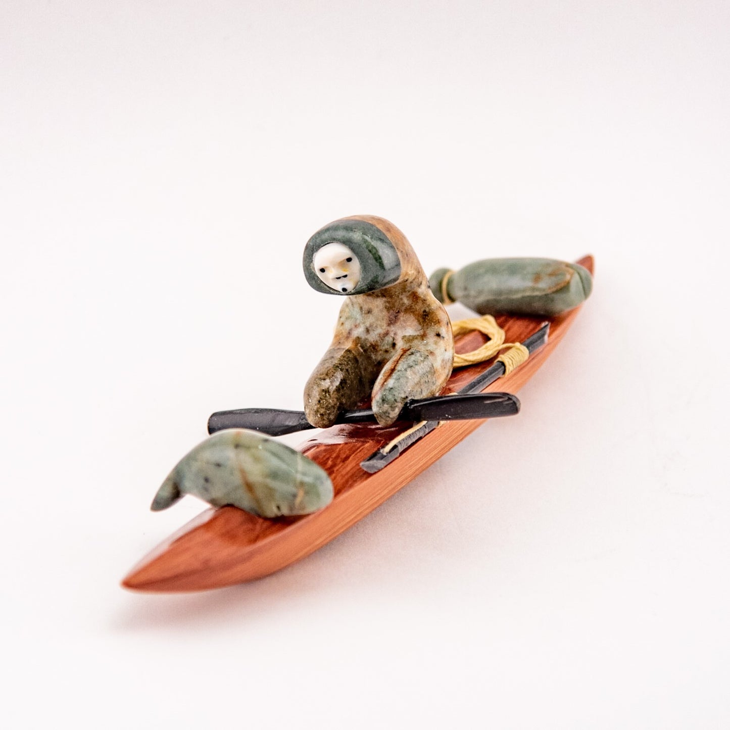 Small Soapstone Kayak - 1 Person