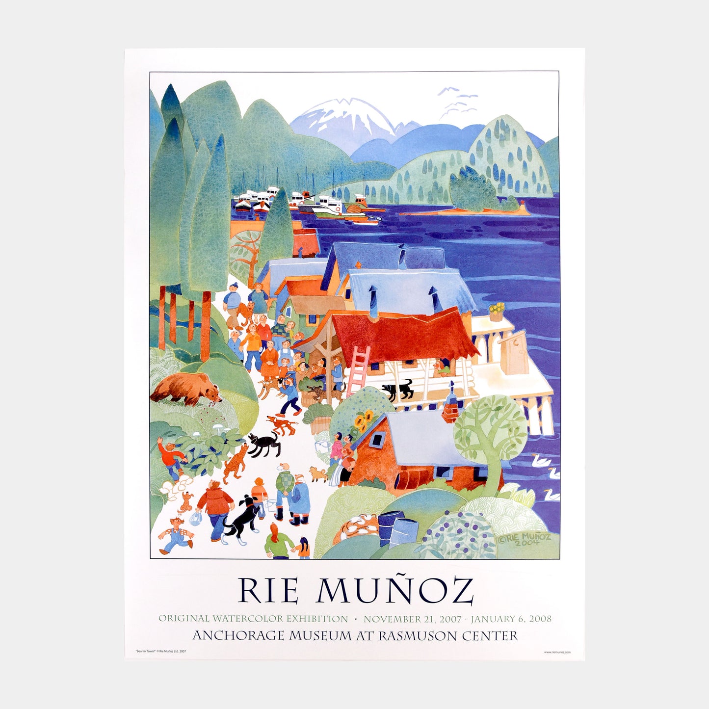 Poster - Bear in Town