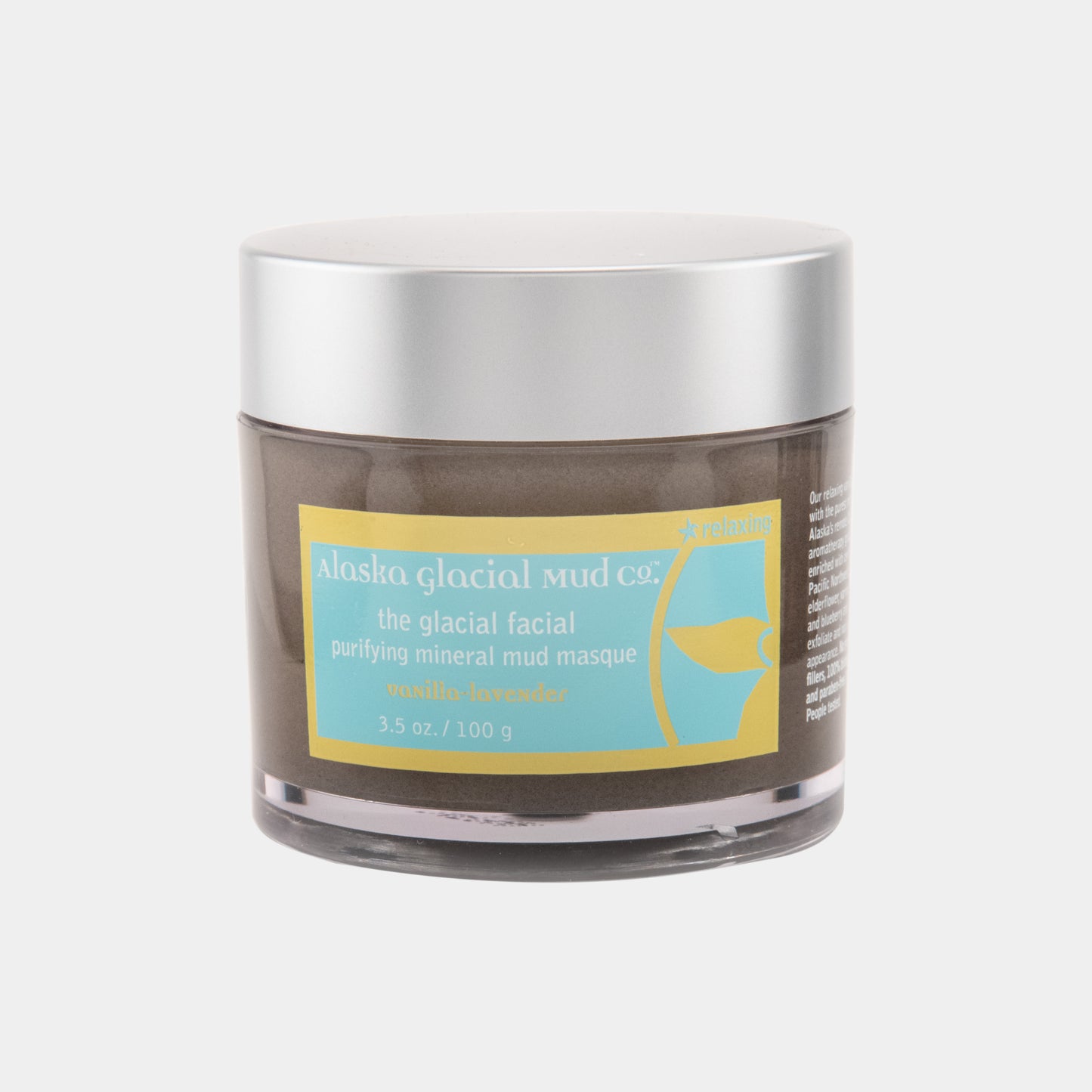 Original Alaska Glacial Facial Purifying Anti-Aging Mud Mask 3.5 oz
