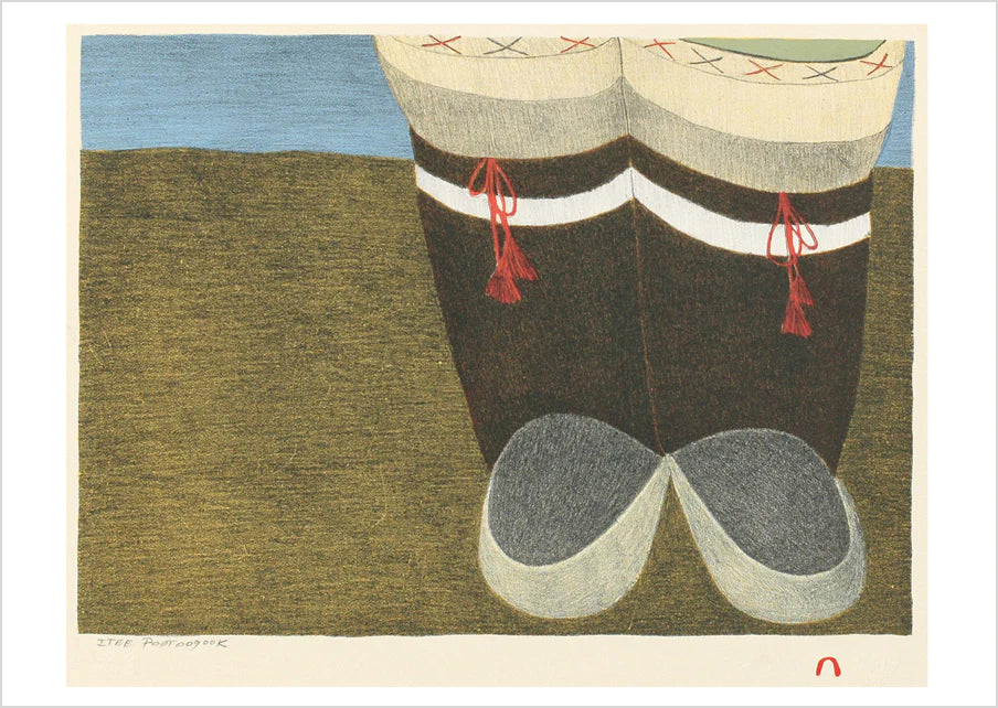 Itee Pootoogook: Looking South Notecard