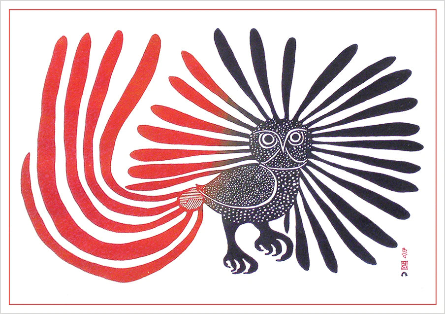 Kenojuak Ashevak: The Enchanted Owl Notecard
