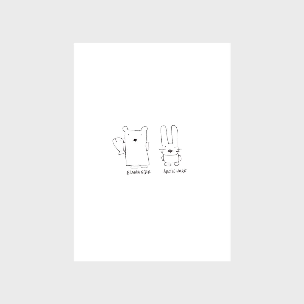 Museum Design Note Card