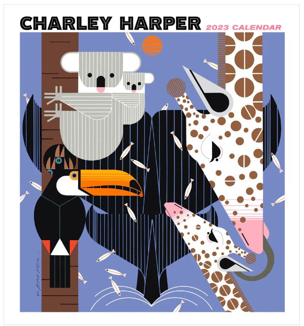 Charley Harper 2023 Wall Calendar