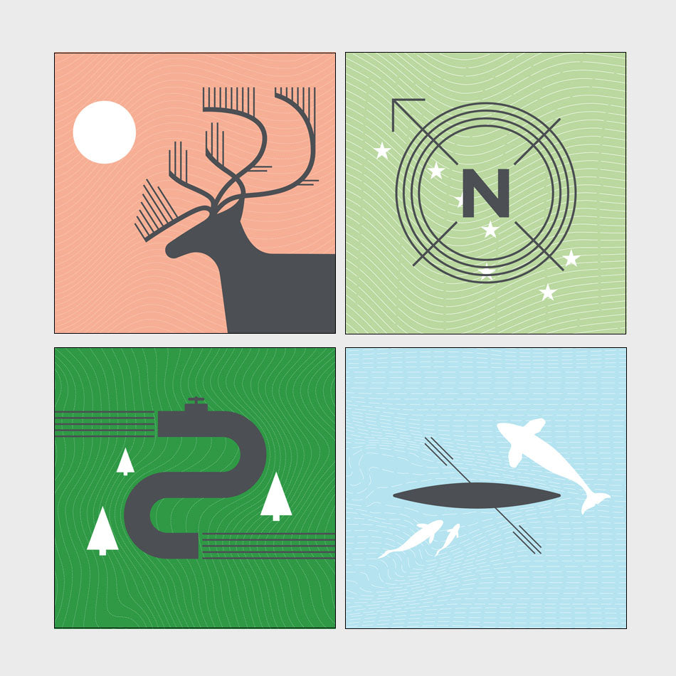 Alaska Gallery Intro Wall Coasters