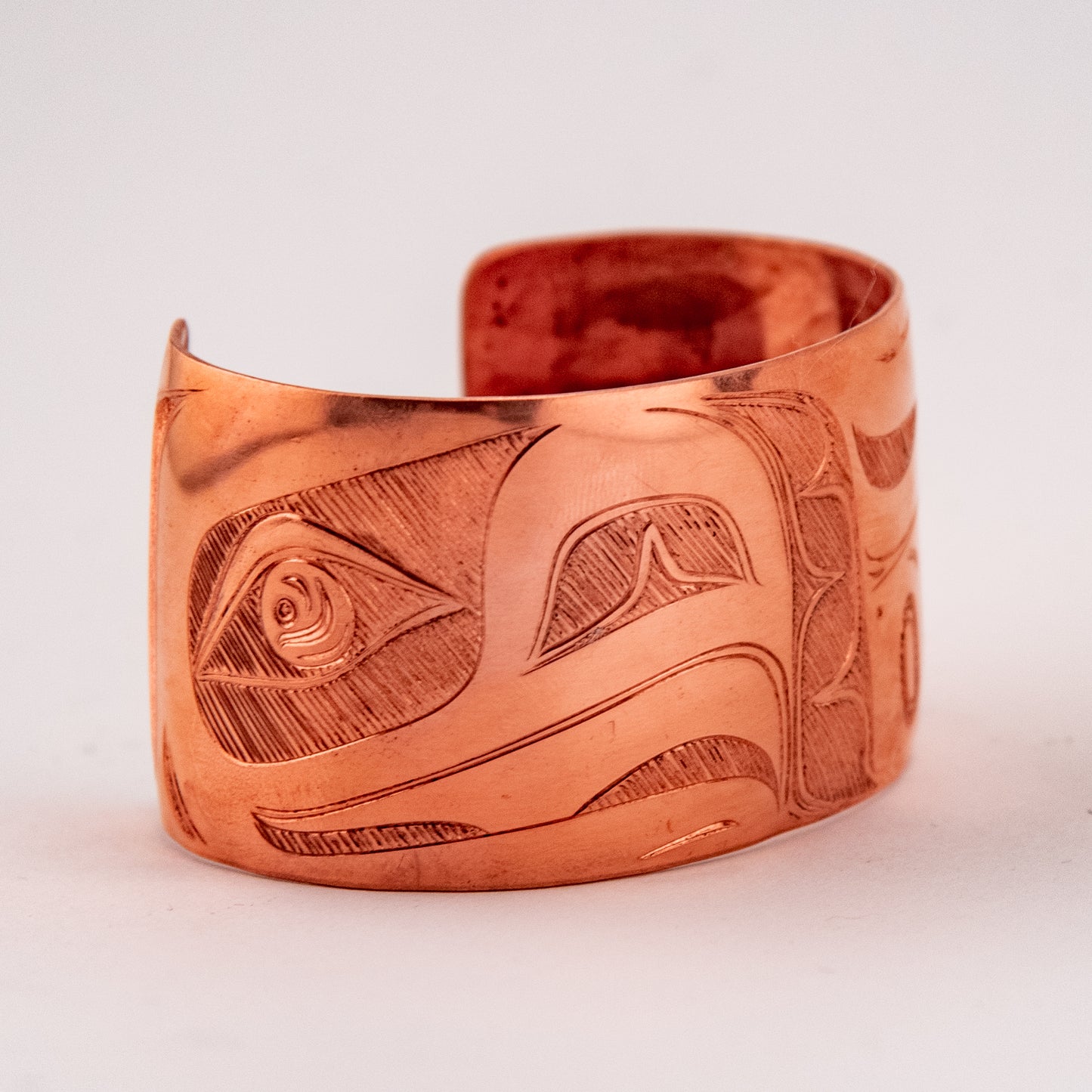 Copper Lovebirds Bracelet - 1"