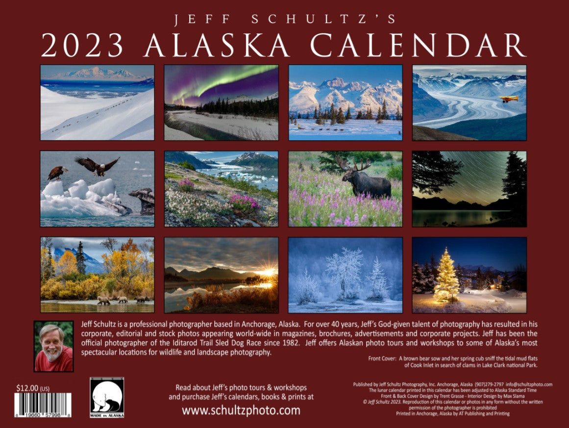 Jeff Schultz's 2023 Alaska Calendar