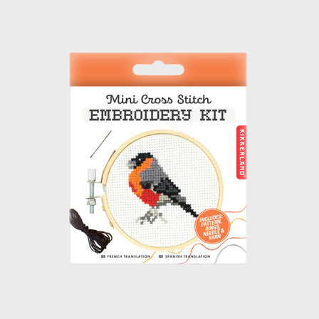 Mini Cross Stitch Embroidery Kit