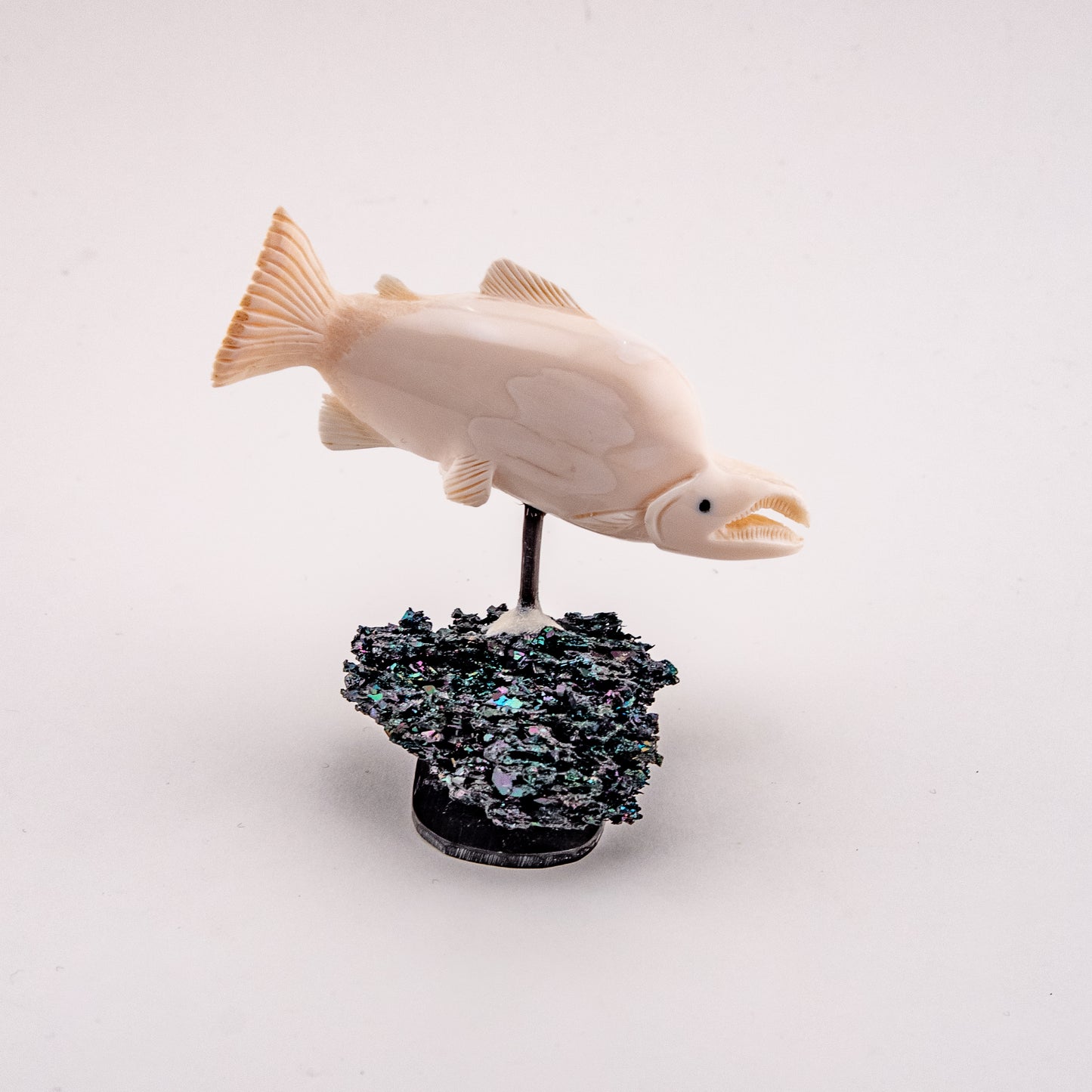 Humpy Salmon on Carbonite Stone