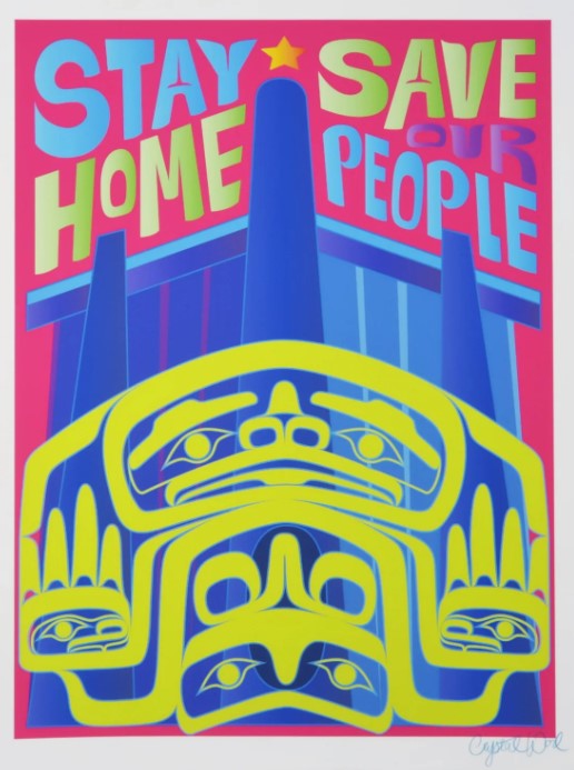Stay Home Giclée Print