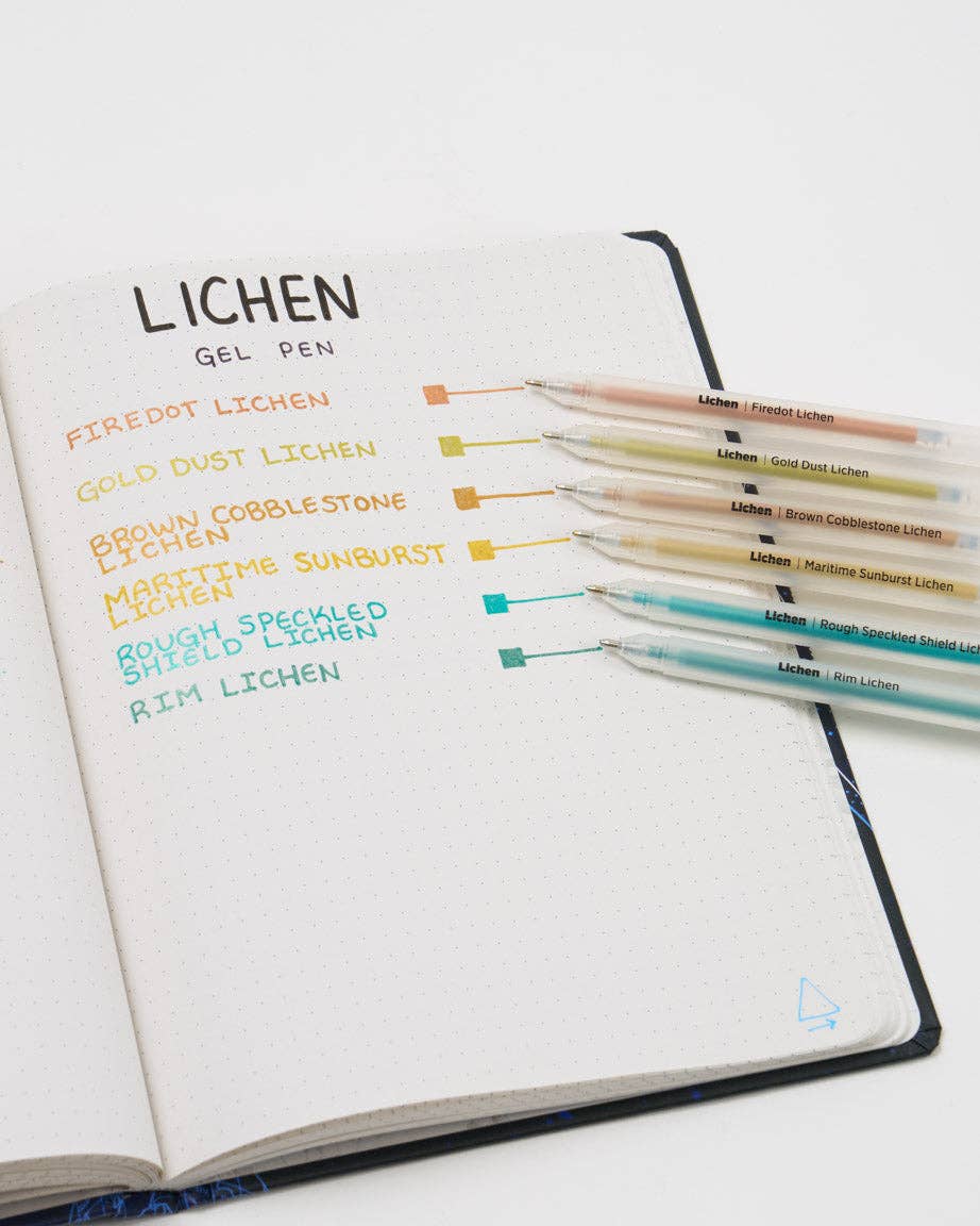Lichen Metallic Gel Pen Pack
