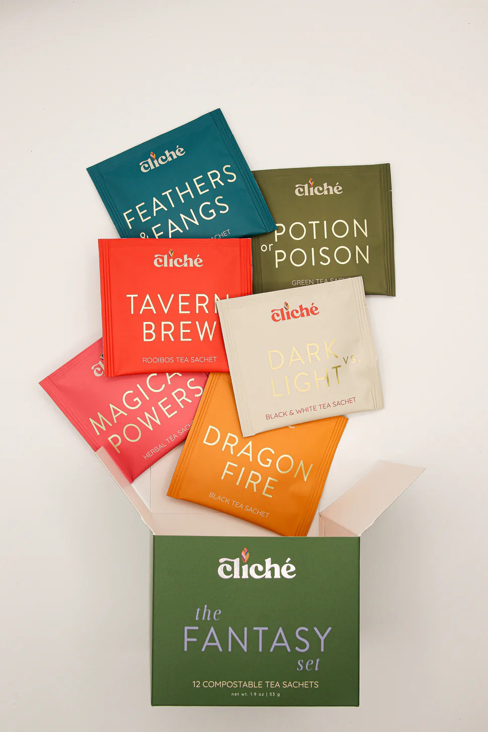 Cliché Teas - Reader's Tea Sets