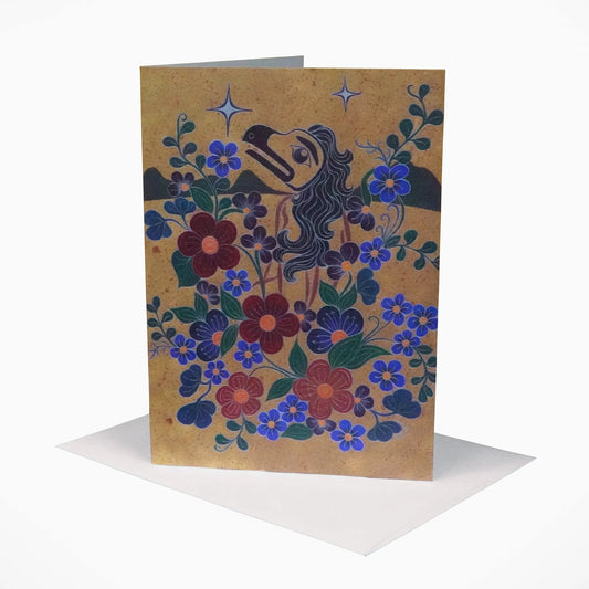 Notecard - Flower Woman