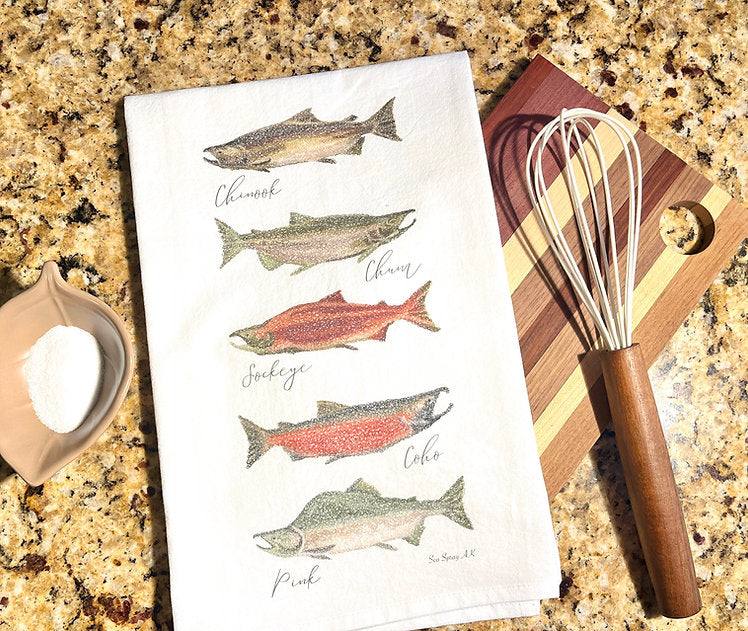 Sea Spray AK - Tea Towels