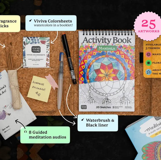 Viviva Colors - Meditative with Art Kit