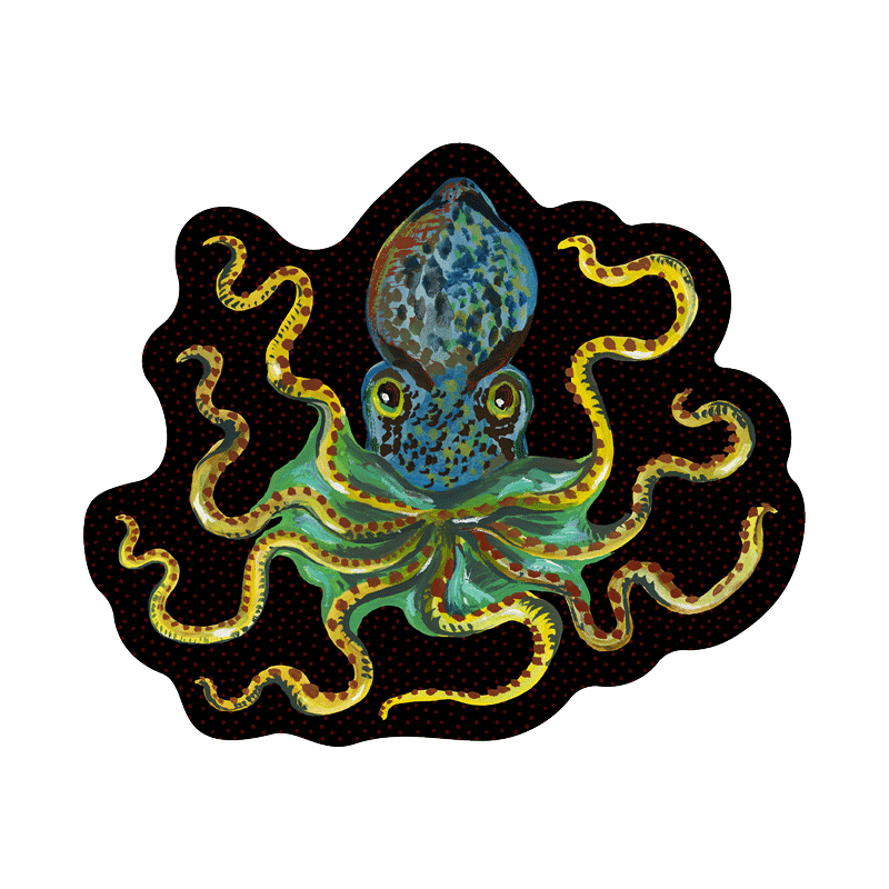 Blue Octopus