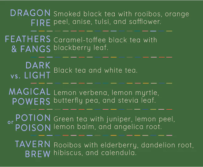 Cliché Teas - Reader's Tea Sets