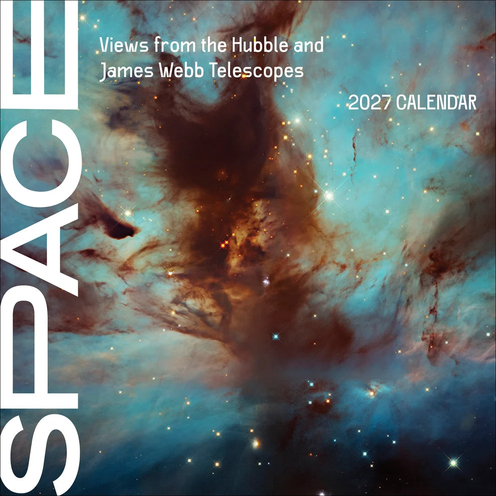 Space: Views from the Hubble and James Webb Telescopes 2027 Wall Calendar