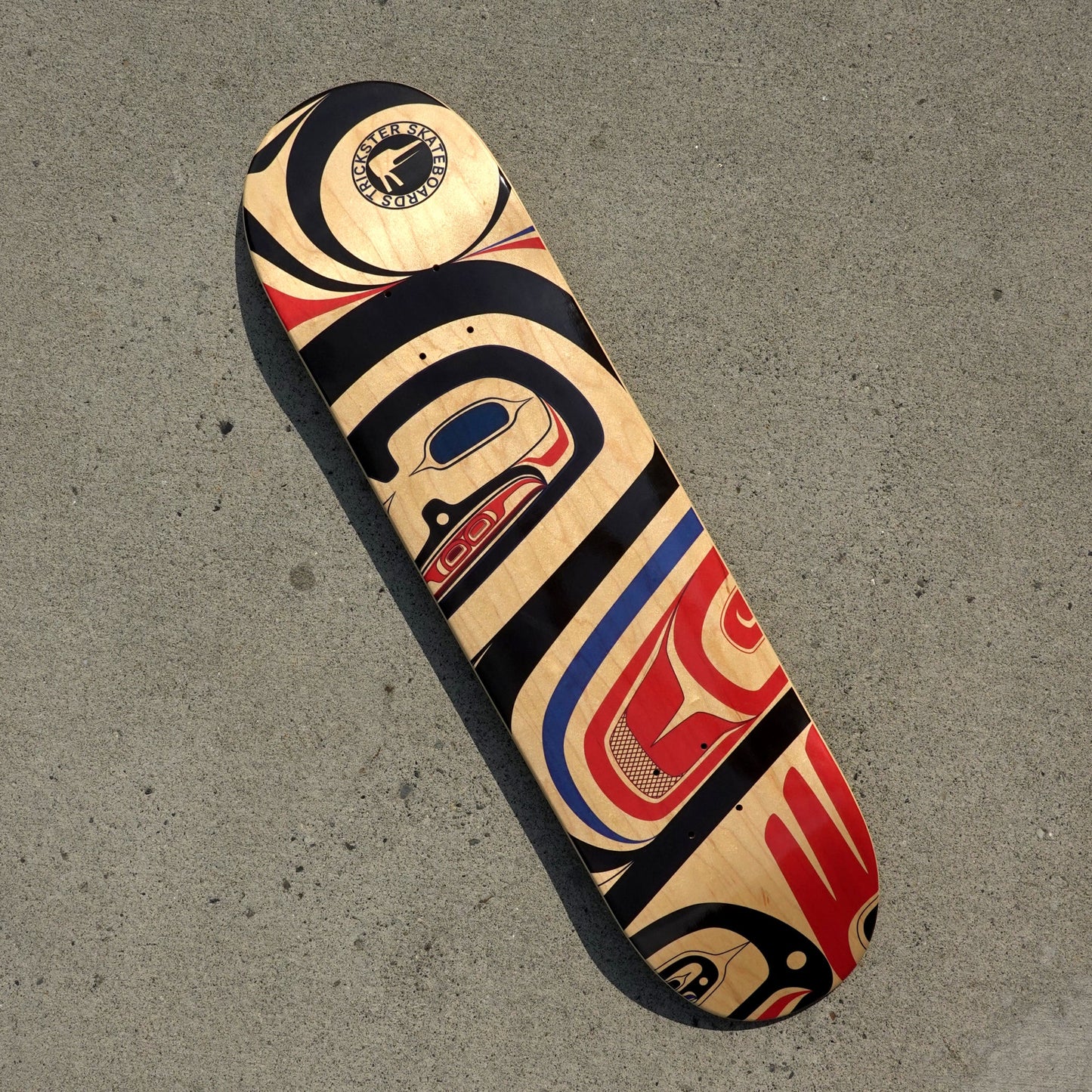 Skateboard - Box Design, Traditional Style