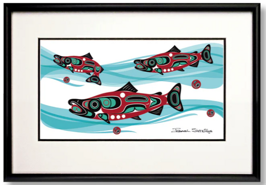 Israel Shotridge Studios - 20"x 14" Framed Print