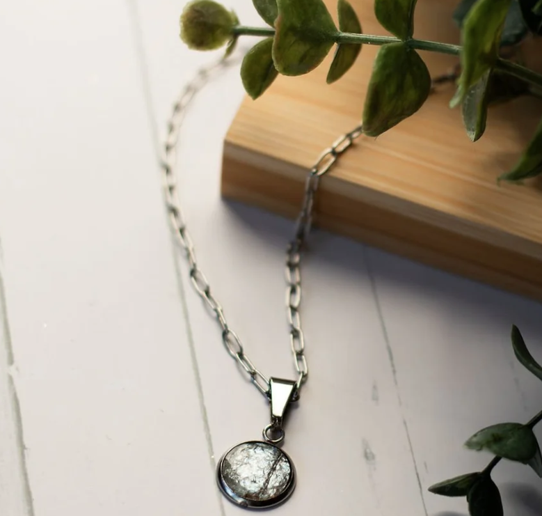 Homestead Handicraft - Salmon Skin Necklace