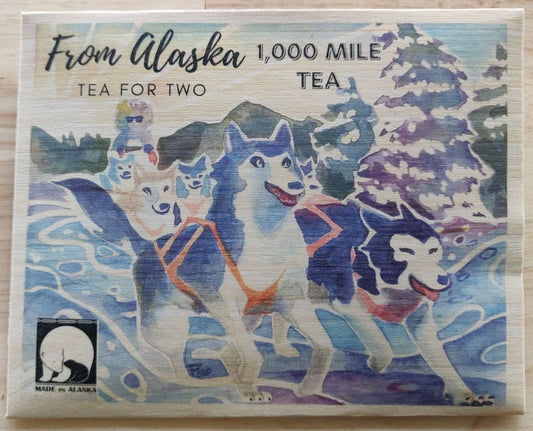 Sipping Streams Tea Co. - Tea for Two Wooden Postcards