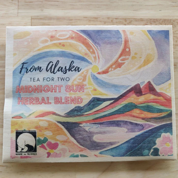 Sipping Streams Tea Co. - Tea for Two Wooden Postcards