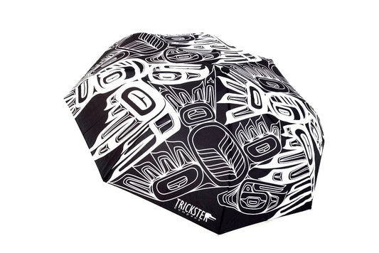 Trickster Co. - Eagle Raven Tessellation Umbrella