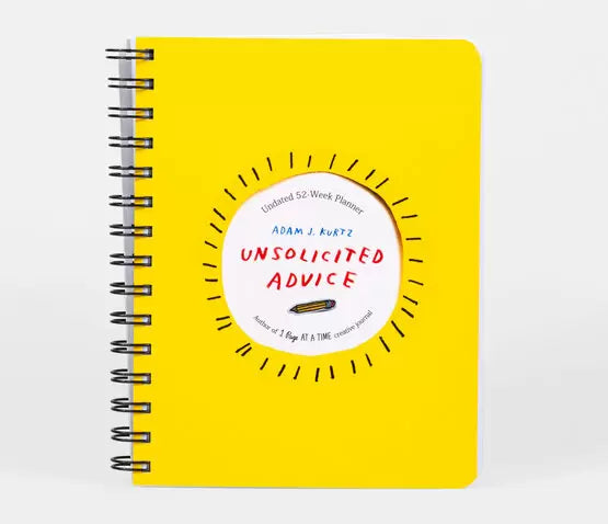 Unsolicited Advice Undated Planner