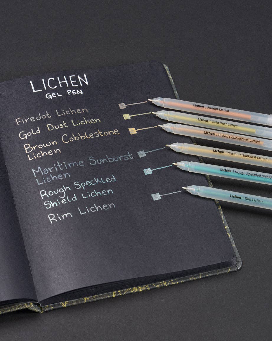 Lichen Metallic Gel Pen Pack