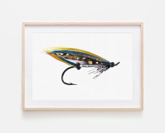 Salmon Fly Art Print