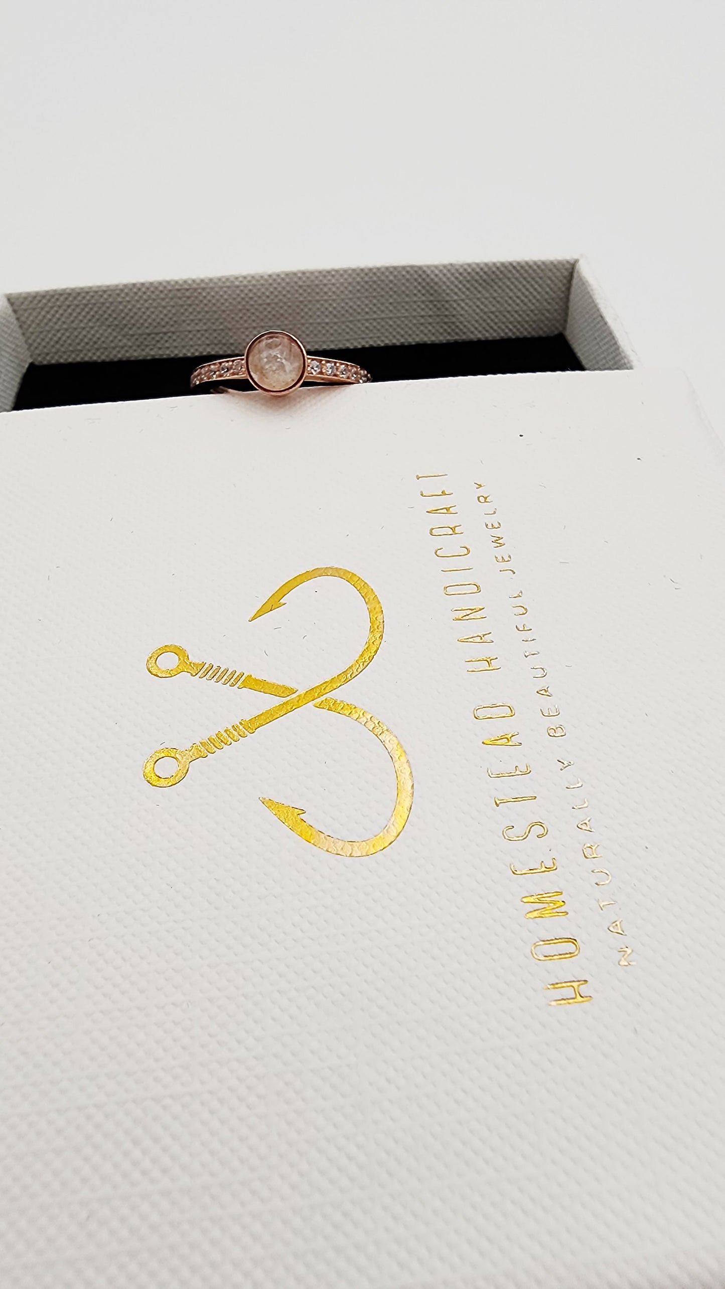 Homestead Handicraft - Fine Salmon Skin Rings