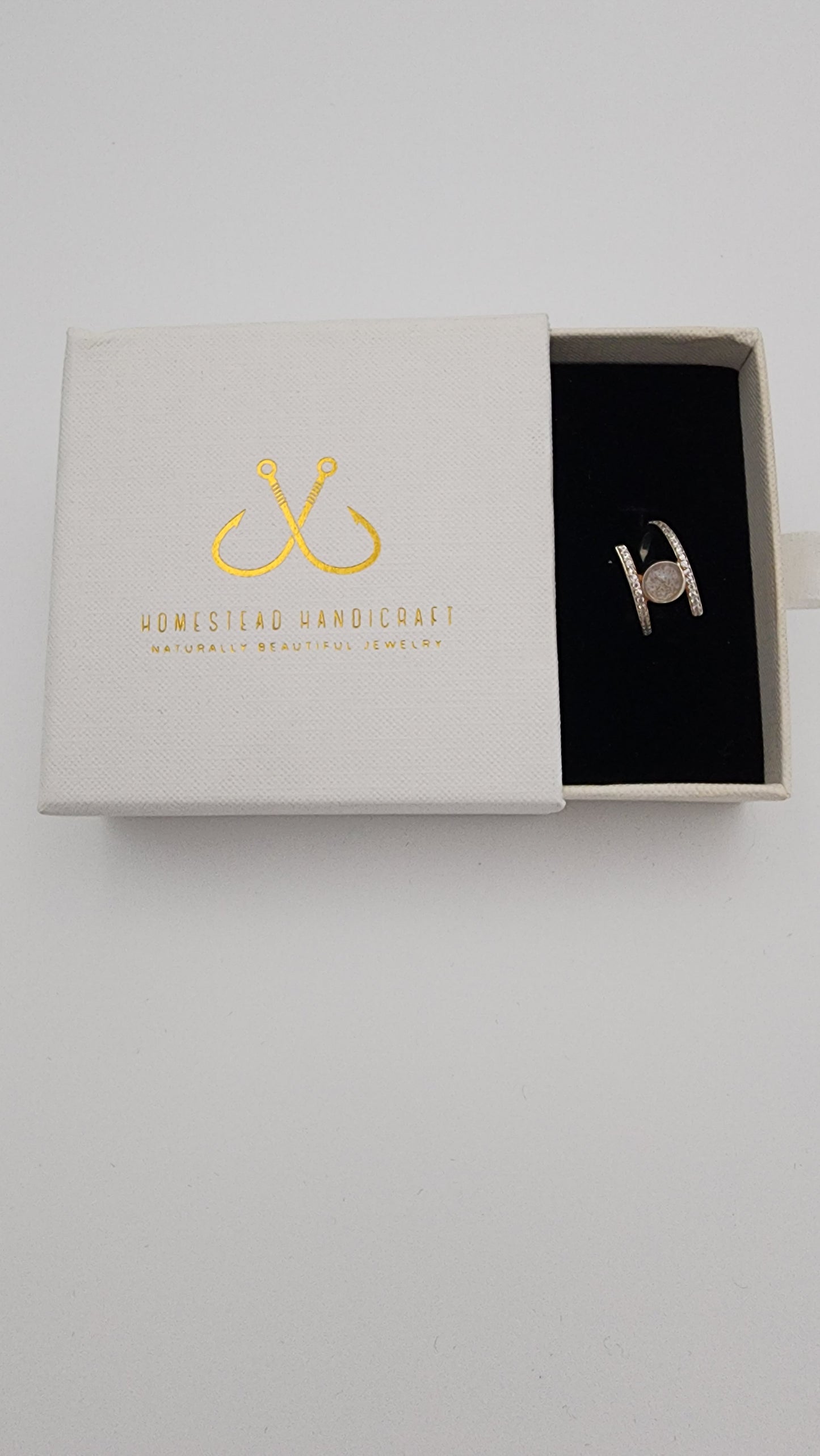 Homestead Handicraft - Fine Salmon Skin Rings