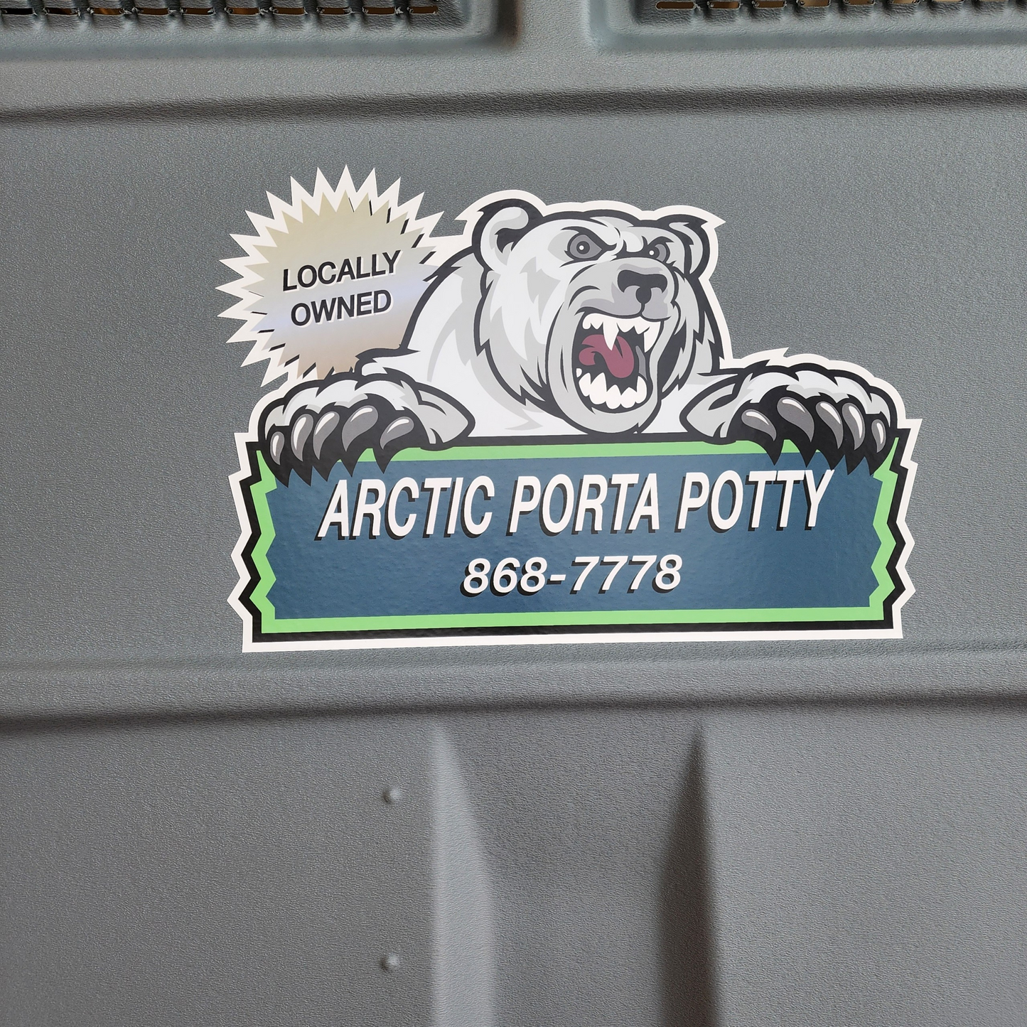Real. Arctic. Porta Potty