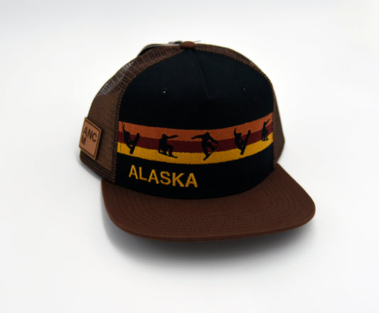 ANCM Snowboarder Snapback Cap