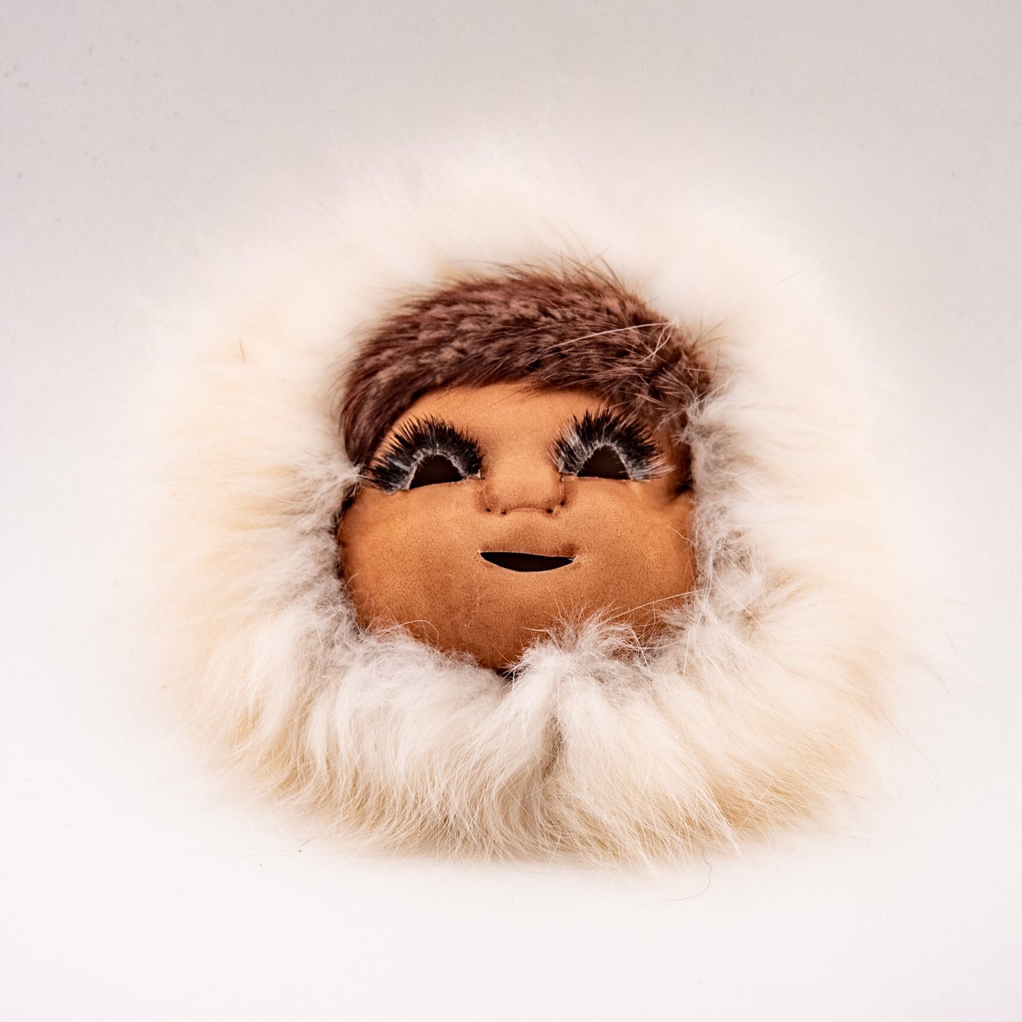 Arctic Fox Fur Boy Mask