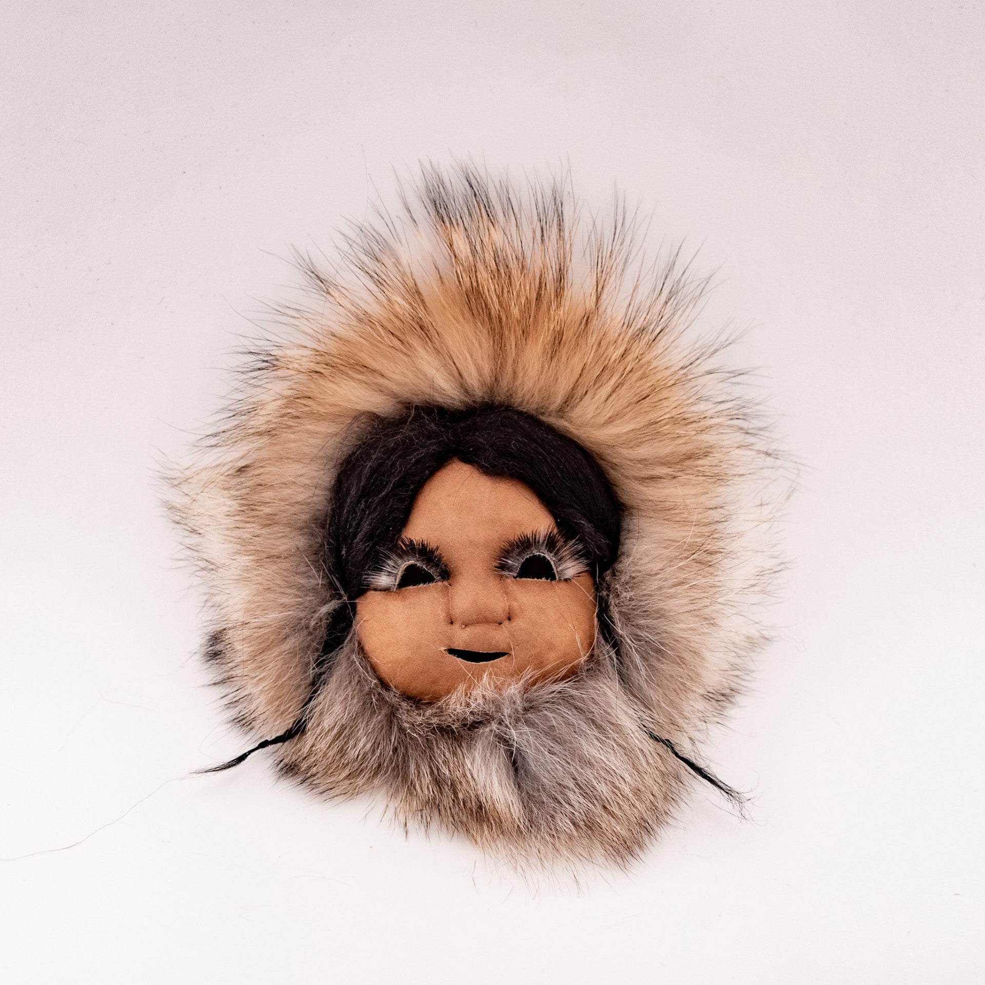 Coyote Fur Girl Mask – Anchorage Museum Store