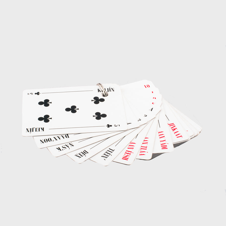 Tlingit Language Playing Cards