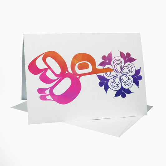 Notecard - Hummingbird