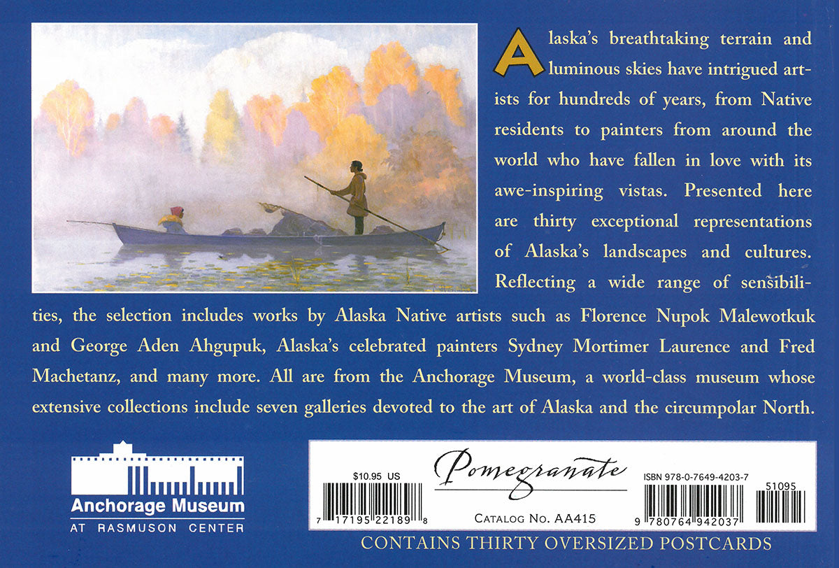 Art From Alaska - Postcard Book