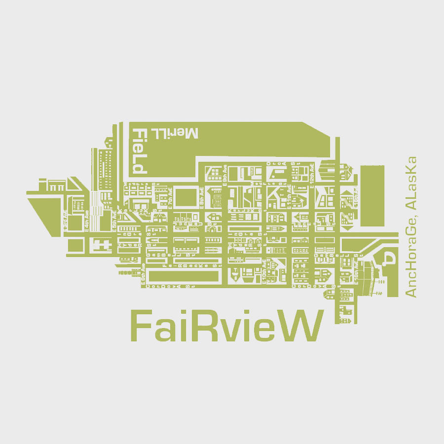 Map Wood Plaque: Fairview