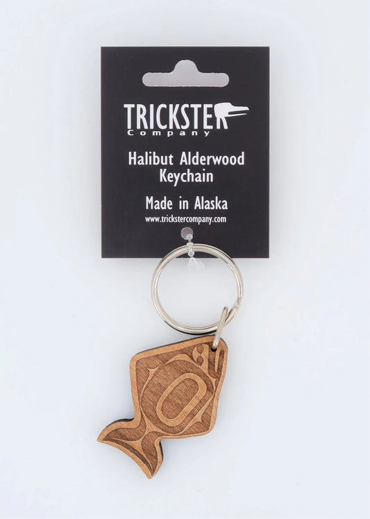 Laser Cut Keychain - Halibut