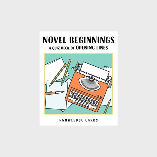 Novel Beginnings: Opening Lines Knowledge Cards
