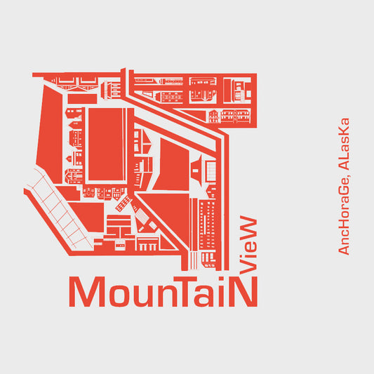 Map Wood Plaque: Mountain View
