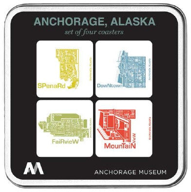 Anchorage Neighborhood Coasters